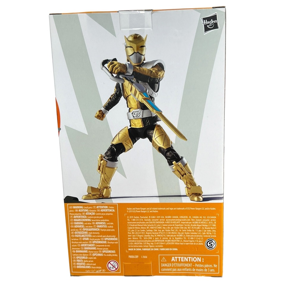 Hasbro Power Rangers Lightning Collection‎ Beast Morphers Gold Ranger 6" Figure - Picture 4 of 6